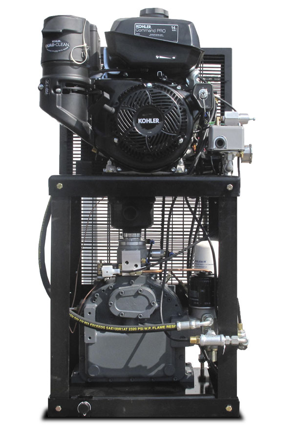 13-14 HP Cube Air Engine Driven Rotary Screw